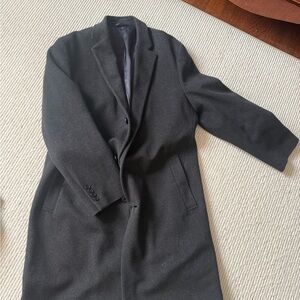 Brooks Brothers Charcoal Trench Coat